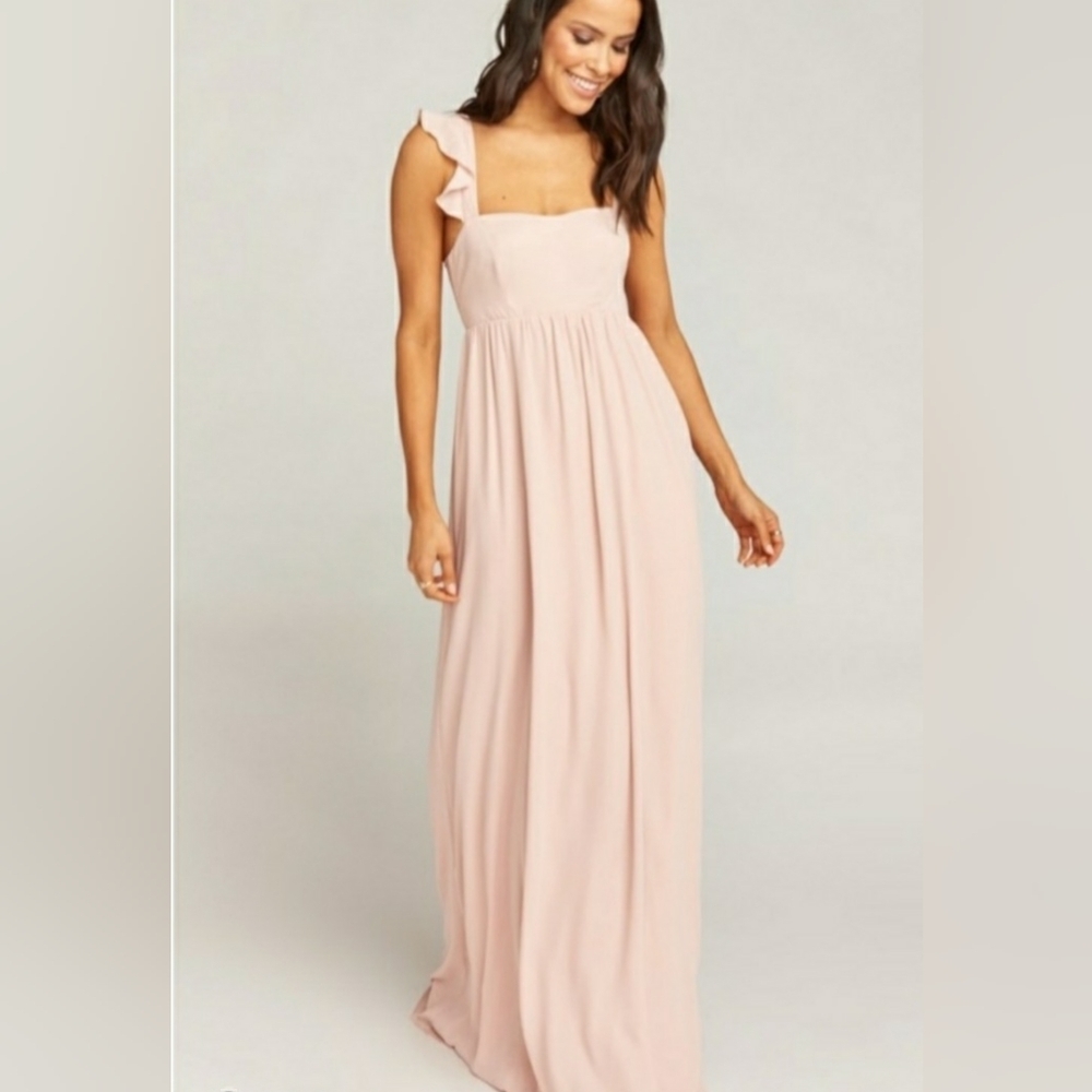 Show me your mumu june dusty rose maxi dress